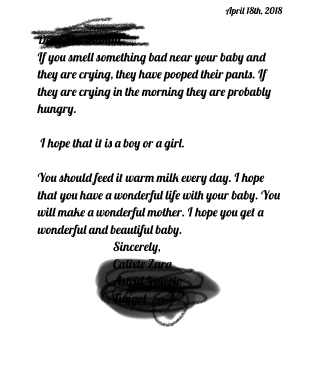 Illustration for article titled Baby advice from 2nd graders- One more!